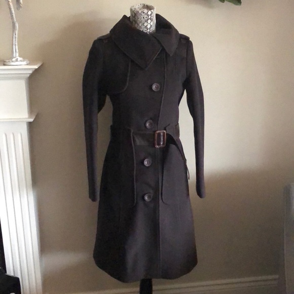 💫HOST PICK Mackage wool leather winter coat Small